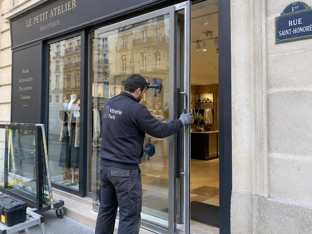 Portes d’entrée vitrées